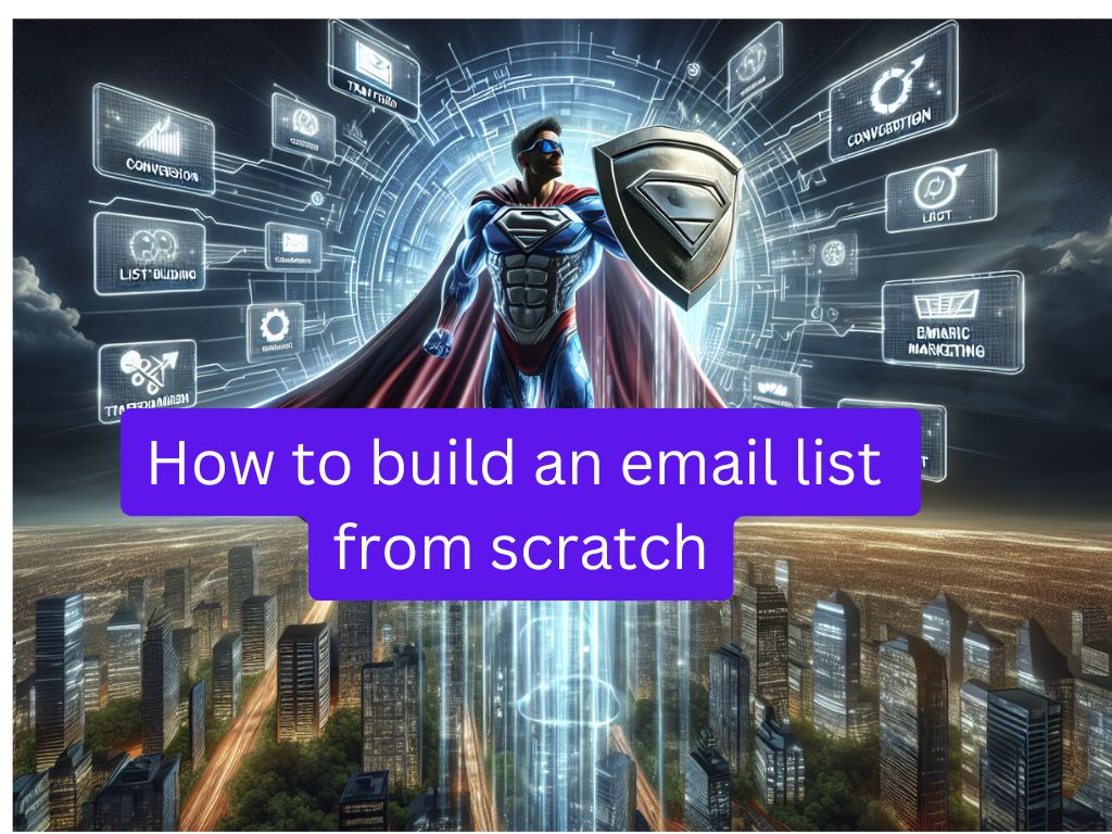 How to build your email list from scratch